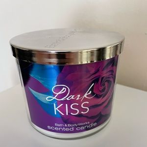Dark kiss candles limited quantity bath and body works